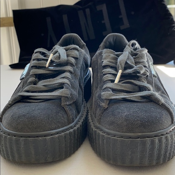 fenty puma creepers velvet grey - Picture 3 of 7